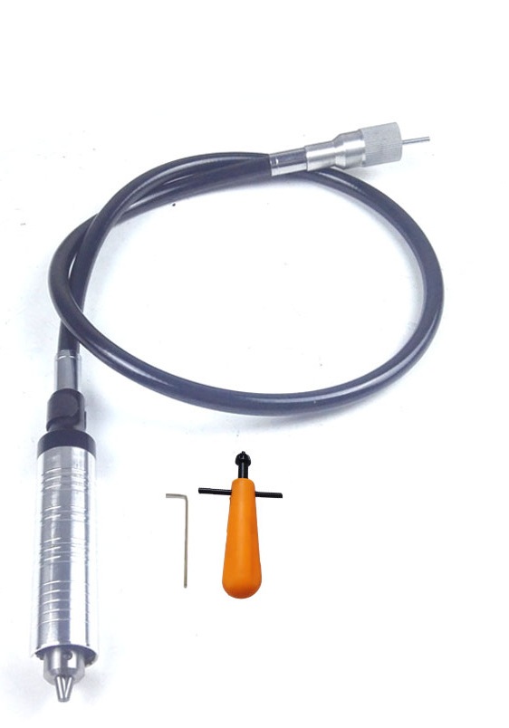 Biegewelle  mit Zahnkranzbohrfutter 0,3-6,5 mm