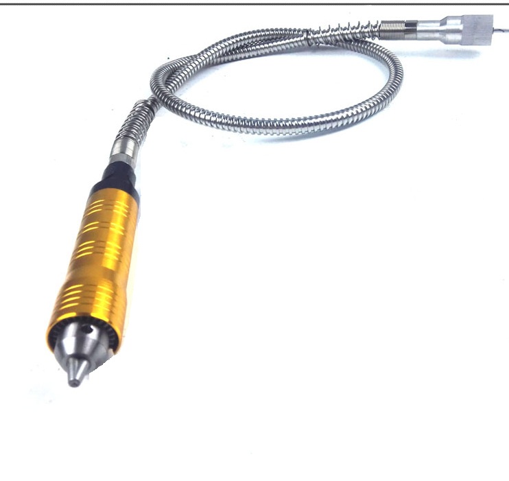 Biegewelle  mit Zahnkranzbohrfutter 0,3-6,5 mm